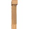 Ekena Millwork Traditional Block Smooth Bracket w/ Offset Brace, Western Red Cedar, 7 1/2"W x 36"D x 40"H BKT0806X36X40TRA05SWR - alternate 4